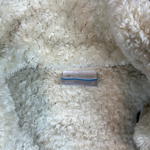 Columbia Fireside II Sherpa Fleece Zip up - Picture 3 of 4